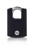 Zár Yale Y121B/40/125/1, High Security, lakat, fekete, 46 mm, 3 kulcs