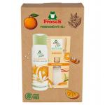 Szett ajándék Frosch, narancsliget, diffúzor és tusfürdő, 90 ml + 300 ml