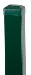Oszlop Strend Pro EUROSTANDARD, 1700/60x40/1,25 mm, zöld, szögletes, sapka, Zn+PVC, RAL6005