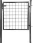 2.TRIEDA Brána Strend Pro METALTEC ECO 2, 1000/1800/50x50 mm, okrúhly rám, antracit, jednokrídlová, záhradná, ZN+PVC, RAL7016