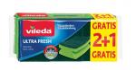 Szivacs Vileda Ultra Fresh, mosogatószivacs, 2+1 db