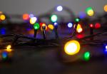 Lánc MagicHome Karácsony Multi-Connect Star line, 120 LED többszínű, egyszerű világítás, 230 V, 50 H