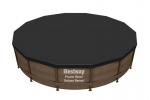 Bestway® FlowClear™ 58248 ponyva, fekete, medence, 4,27 m
