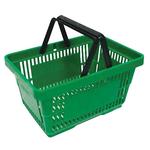 Kosár Racks Shopper, 20 lit, zöld GREEN, bevásárló