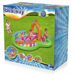 Bestway® 53117, Sing 'n Splash, felfújható gyermekmedence, 2,95 x 1,90 x 1,37 m