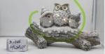Dekoráció MagicHome Karácsony, Bagoly, LED, 49.5 x 20.5 x 27.5 cm