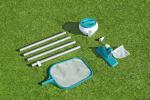 Készlet Bestway® FlowClear™, 58794, szkimmer, háló, teszter, adagoló, nyél/rúd, medencetisztító és k
