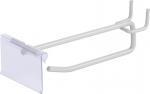 Akasztó Racks H18 150 mm, PVC árcédulával