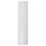 2.TRIEDA Rura Smalt 0500 mm, biela, smaltovaná, 120 mm
