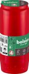 Töltet Bolsius, 75 óra, 238 g, 57x141 mm, mécseshez, piros, olaj