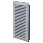 Szellőzőrács Awenta T63 280x140/245x102 mm, fehér, hálóval