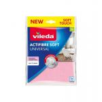 Szett takarító Vileda Ultramax TURBO felmosó+vödör + Actifibre Soft kendő