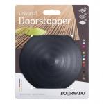 Ajtóék DOORSTOPPER, ütköző, műanyag ajtó mögé, ajtó a padlóra, grafit