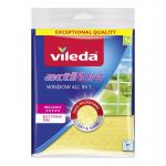 Vileda Actifibre törlőrongy, mikroszálas, ablakra