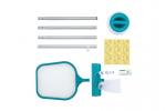 Készlet Bestway® FlowClear™, 58794, szkimmer, háló, teszter, adagoló, nyél/rúd, medencetisztító és k