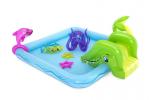 Bestway® 53052, Fantastic Aquarium, felfújható kis gyermekmedence, 2,39 x 2,06 x 0,86 m