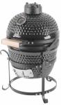 2.TRIEDA Gril Strend Pro Kamado Egg 13", priemer 27 cm, 35x40,5x55 cm, gril. výška 34,5 cm, čierny 