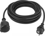 Kábel Strend Pro BH-FSF, H-30 m, hosszabbító, fekete, IP44