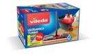 2.TRIEDA Súprava upratovacia Vileda Ultramax TURBO mop+vedro + handrička Actifibre Soft