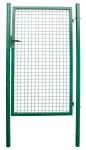 2.TRIEDA Brána Strend Pro METALTEC ECO, 1000/1800/50x50 mm, hranatý rám, zelená, jednokrídlová, záhradná, ZN+PVC, RAL6005