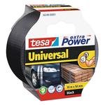Szalag tesa® Extra Power Universal, ragasztó, textil, ezüst, 50 mm, L-10 m