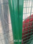 2.TRIEDA Brána Strend Pro METALTEC ECO, 1000/1800/50x50 mm, hranatý rám, zelená, jednokrídlová, záhradná, ZN+PVC, RAL6005