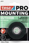 Szalag tesa® Mounting PRO Outdoor, szerelő, kétoldalas, ragasztó, 19 mm, H-1,5 m