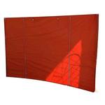 MONTGOMERY oldalponyva, 300x300 cm, piros, sátorra